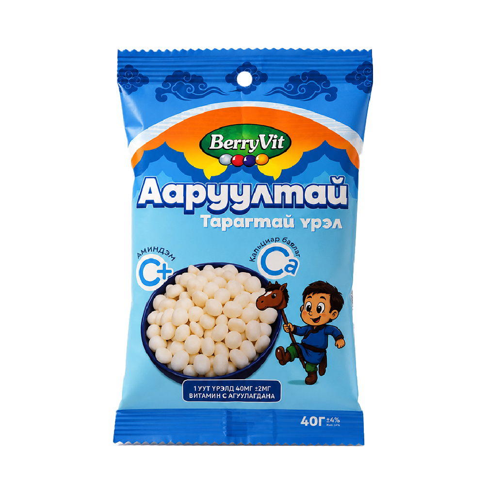 BerryVit Dried curd dragee with Yogurt