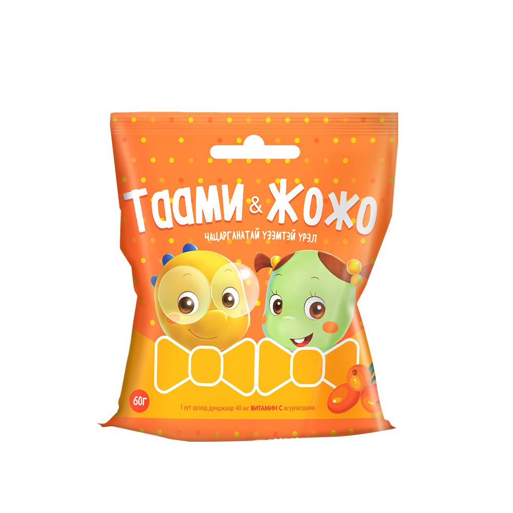 Taamii&Jojo Seabucktorn raisin dragee