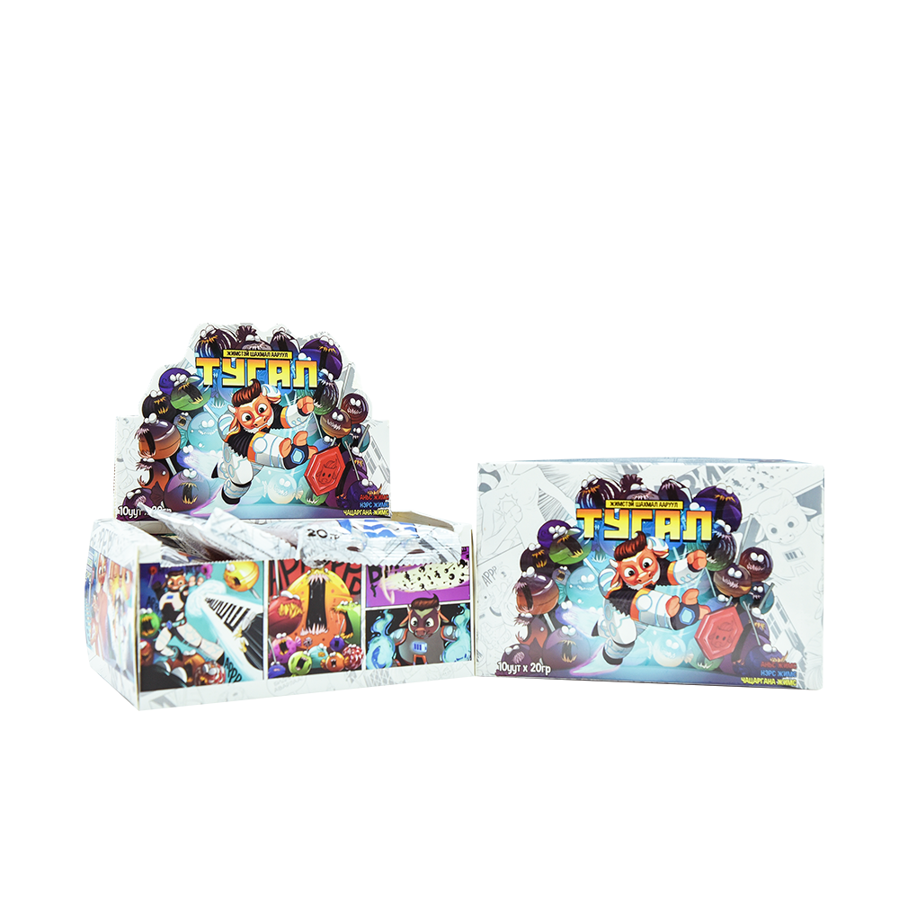 Tugal Pressed fruit flavored dried curds №10